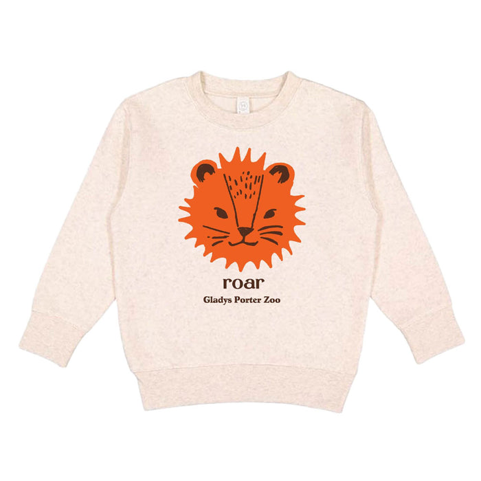 Gladys Porter Zoo Lion Roar Toddler Sweatshirt
