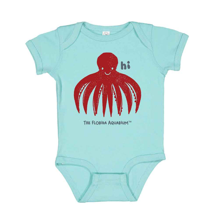 The Florida Aquarium Octopus Infant Onesie Bodysuit