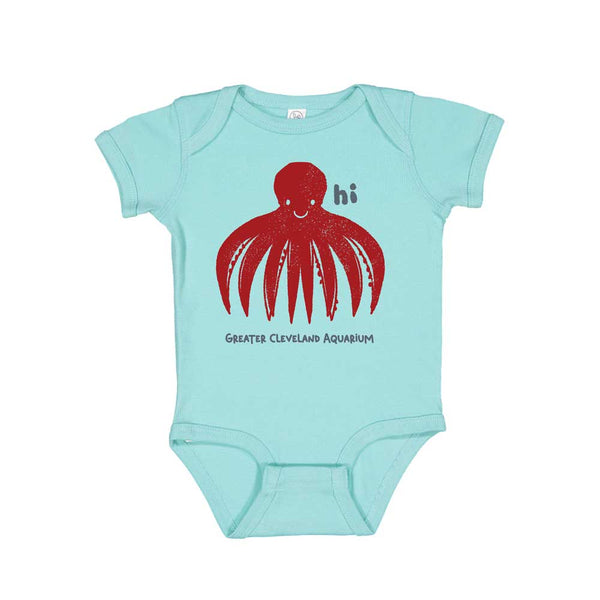 Greater Cleveland Aquarium Octopus Infant Onesie
