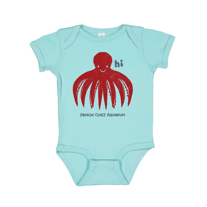 Oregon Coast Aquarium Octopus Infant Onesie