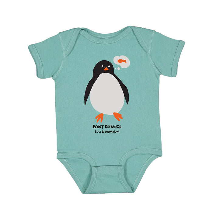 Point Defiance Zoo & Aquarium Penguin Infant Onesie Bodysuit