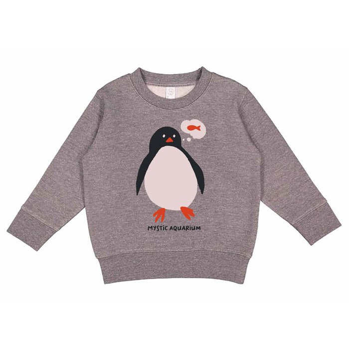 Mystic Aquarium Penguin Toddler Sweatshirt