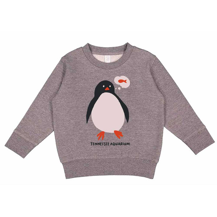 Tennessee Aquarium Penguin Toddler Crewneck Sweatshirt