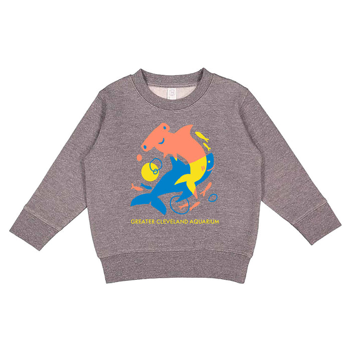 Greater Cleveland Aquarium Shark Toddler Sweatshirt