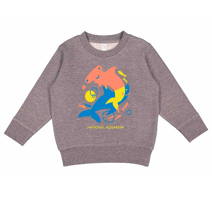 National Aquarium Shark Toddler Crewneck Sweatshirt