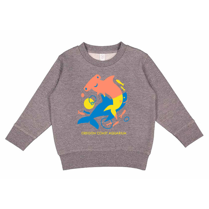 Oregon Coast Aquarium Shark Toddler Sweatshirt