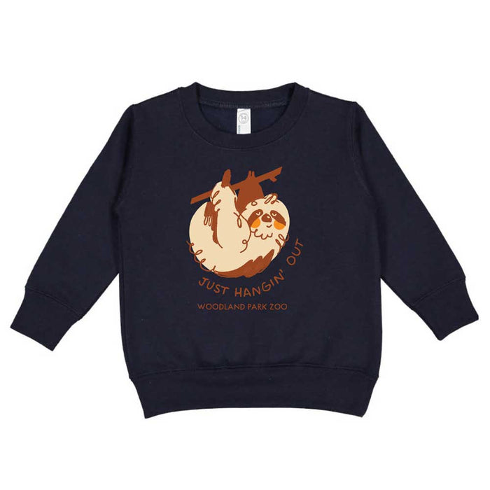 Woodland Park Zoo Sloth Toddler Sweatshirt