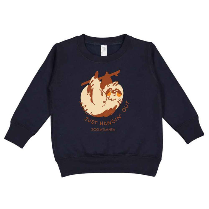 Zoo Atlanta Sloth Toddler Crewneck