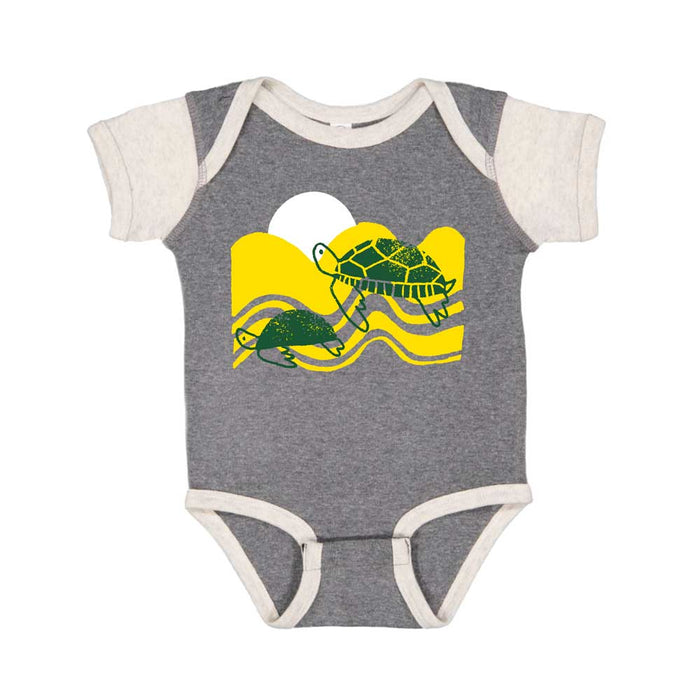 Mote Marine Laboratory Turtle Infant Onesie Bodysuit