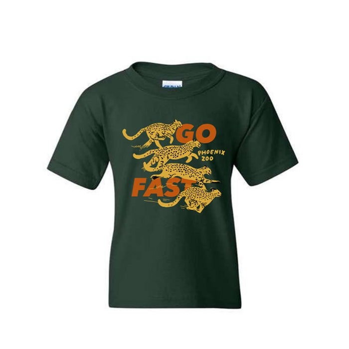 Phoenix Zoo Go Fast Cheetah Youth T-Shirt