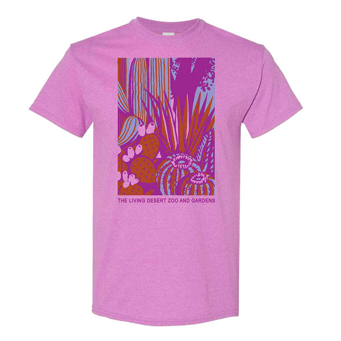 The Living Desert Zoo and Gardens Succulent Art T-Shirt