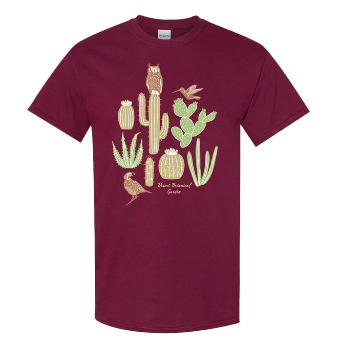Desert Botanical Garden Desert Icons T-Shirt