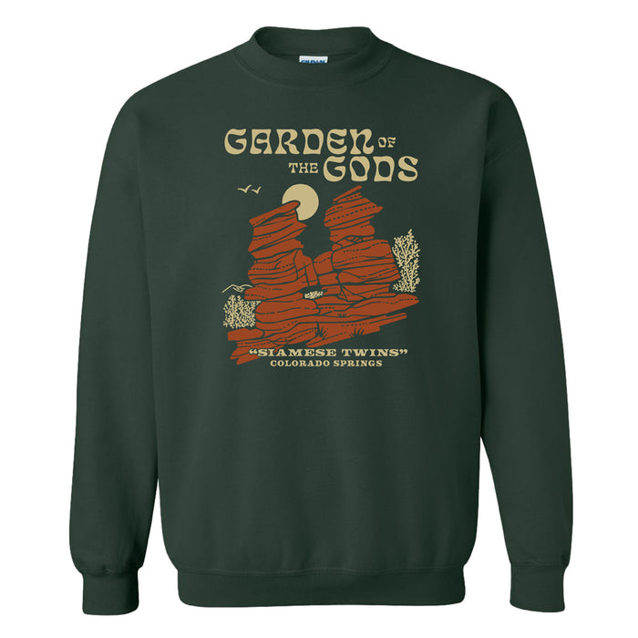 Garden of the Gods Siamese Twins Fleece Sweatshirt