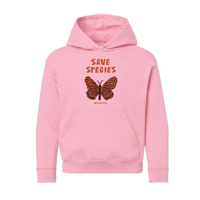 Brevard Zoo Save Species Youth Hooded Sweatshirt