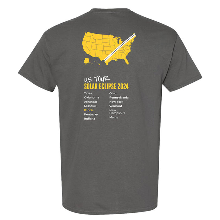 Adler Planetarium Solar Eclipse US Tour T-Shirt