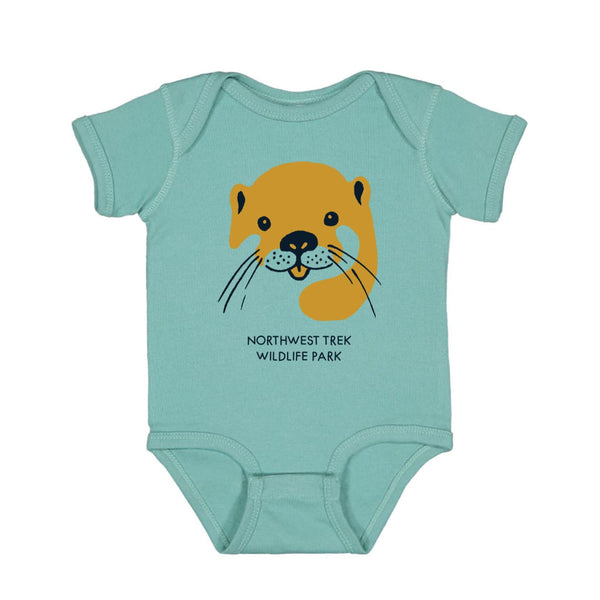 Northwest Trek Wildlife Park Otter Infant Onesie Bodysuit