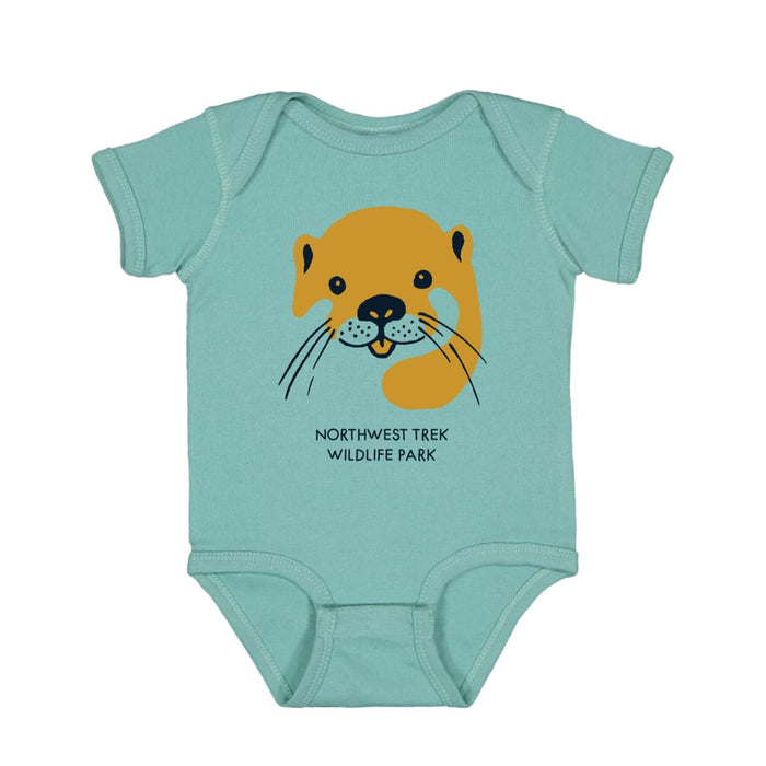 Northwest Trek Wildlife Park Otter Infant Onesie Bodysuit