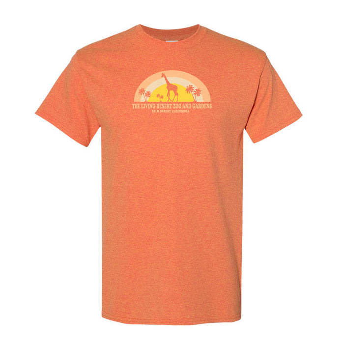 The Living Desert Zoo And Gardens Sunset Palm T-Shirt