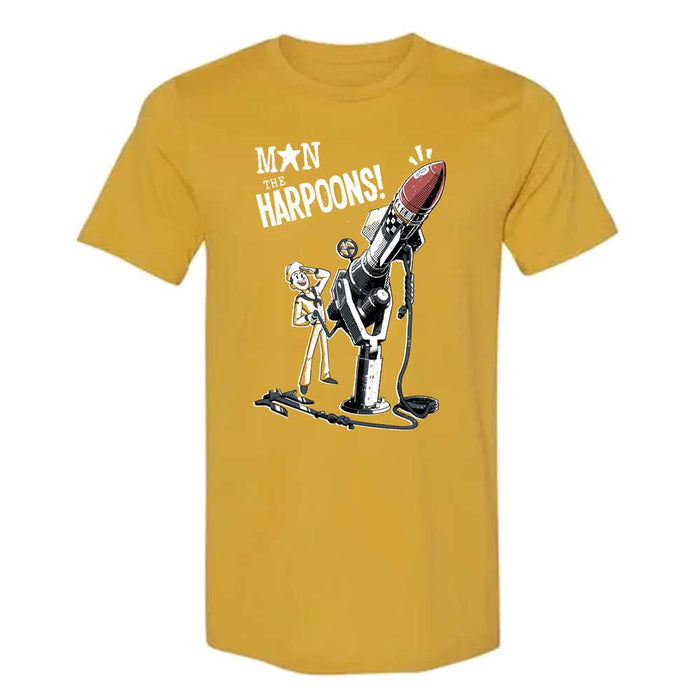 Battleship IOWA Brent Noll Harpoons T-Shirt