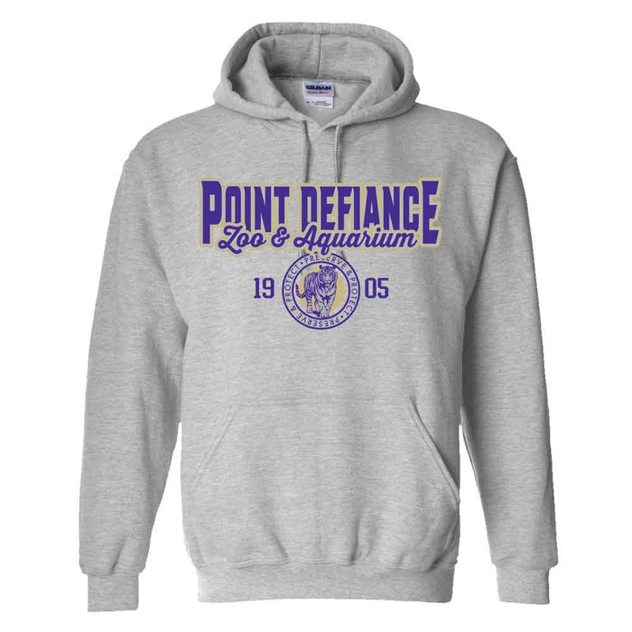 Point Defiance Zoo & Aquarium Puff Print Hooded Sweatshirt