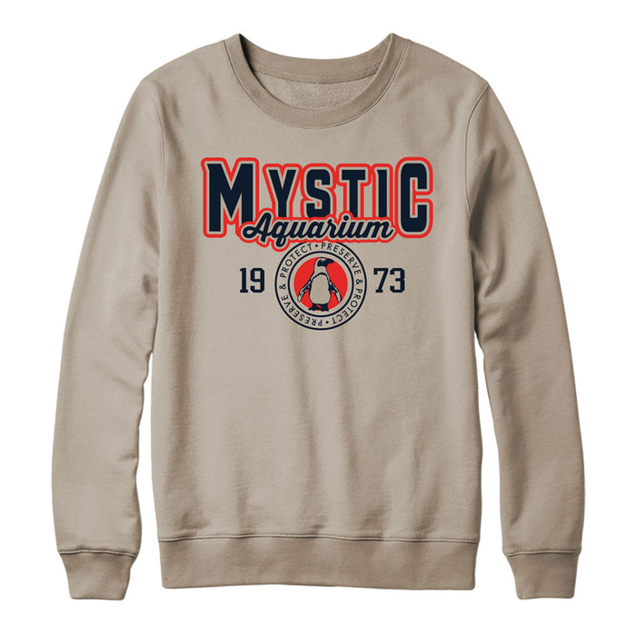 Mystic Aquarium Collegiate Puff Sweatshirt