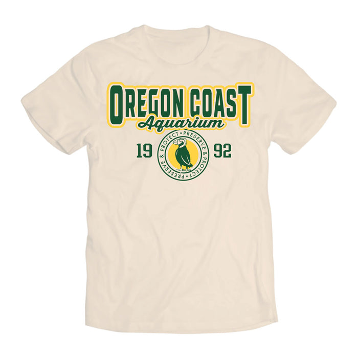 Oregon Coast Aquarium Collegiate Puff Ink T-Shirt