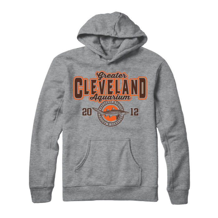 Greater Cleveland Aquarium Collegiate Puff Hooded Sweatshirt