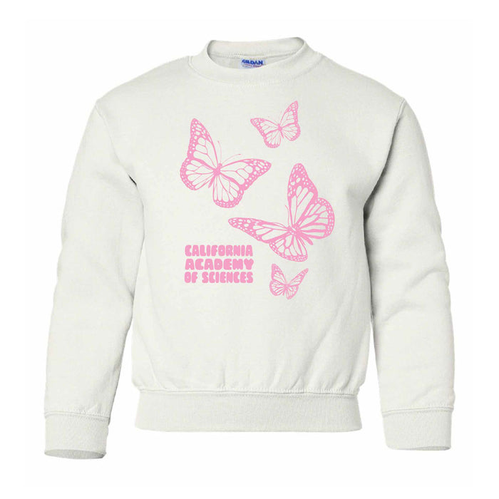 California Academy of Sciences Butterfly Puff Youth Sweatshirt