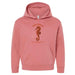 The Birch Aquarium Save Species Youth Hooded Sweatshirt is a pink hoodie with a seahorse illustration and "Save Species" text, plus "Birch Aquarium at Scripps, UC San Diego" below. Features include a front pocket and drawstring hood.