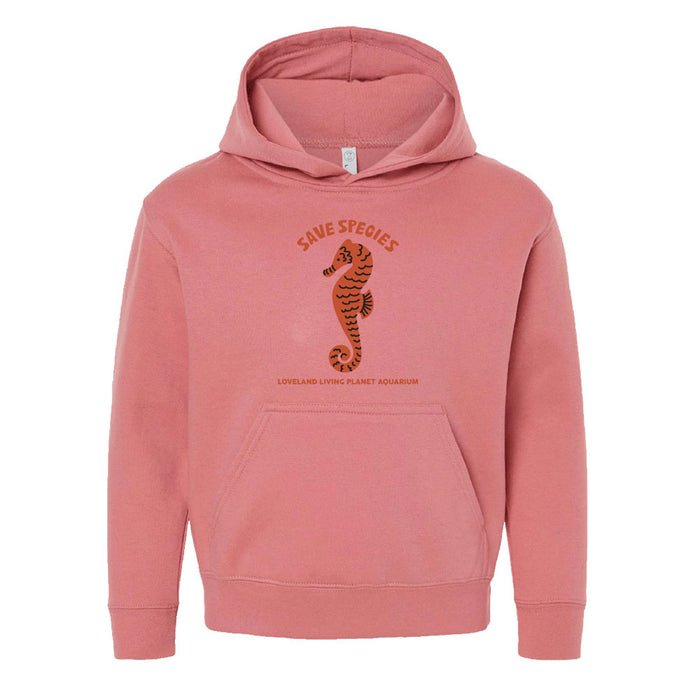 Loveland Living Planet Aquarium Earth Heroes Youth Hooded Sweatshirt
