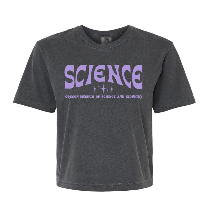Oregon Museum of Science and Industry Women's Crop T-Shirt