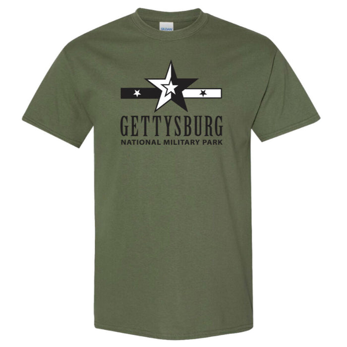 Gettysburg National Military Park Rustic T-Shirt