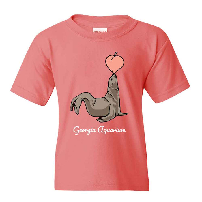 Georgia Aquarium Georgia Peach Youth T-Shirt