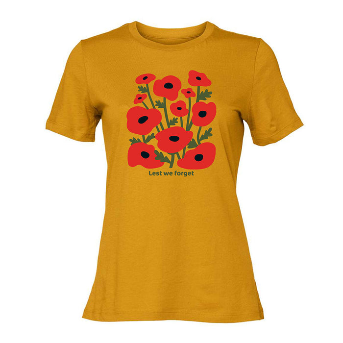 National Museum of the Marine Corps Poppy Women's T-Shirt