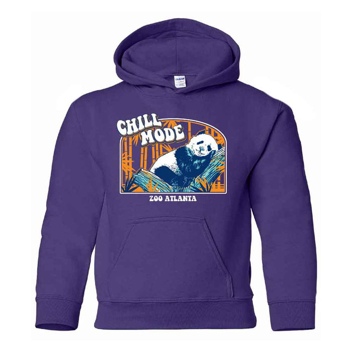 Zoo Atlanta Chill Mode Panda Youth Hooded Sweatshirt