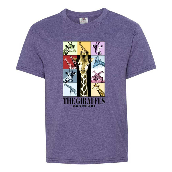 Gladys Porter Zoo Giraffe Youth T-Shirt