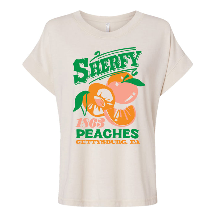 Gettysburg National Military Park Sherfy Peaches Women's Crop T-Shirt