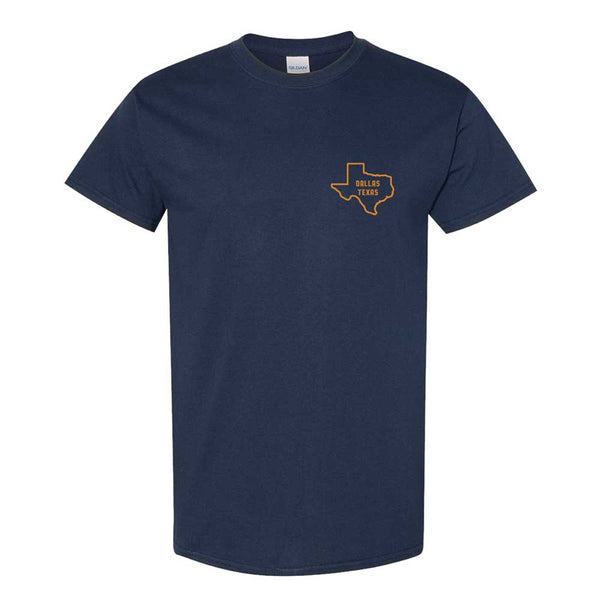 Reunion Tower State Shape T-Shirt