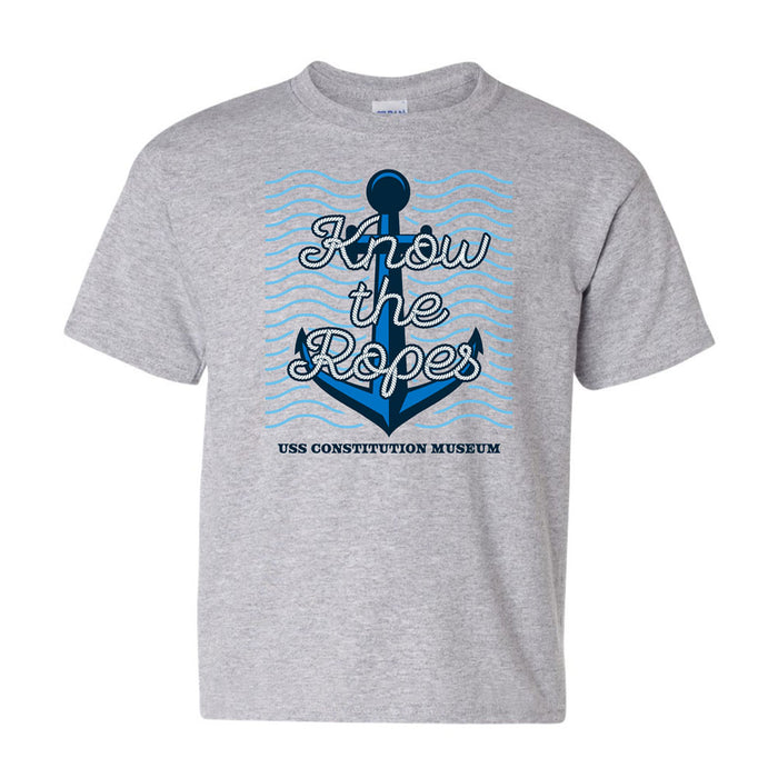 USS Constitution Know the Ropes Youth T-Shirt