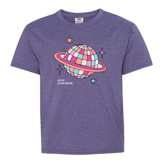 Adler Planetarium Disco Saturn Youth T-Shirt