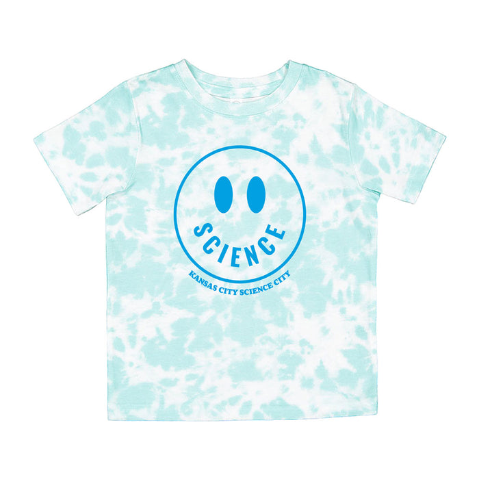 Kansas City Science City Tie Dye Smiley Toddler T-Shirt