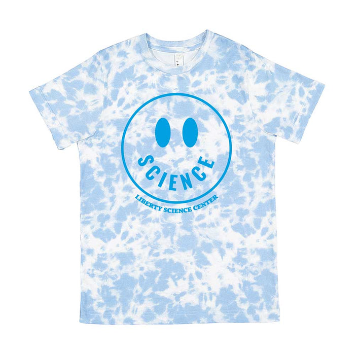 Liberty Science Center Smiley Puff Tie-Dye Youth T-Shirt