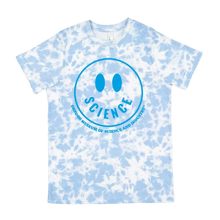 Oregon Museum of Science and Industry Smiley Tie-Dye Youth T-Shirt