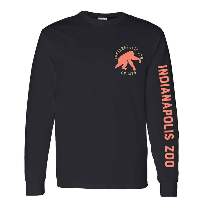 Indianapolis Zoo Chimps Silhoulette Sweatshirt