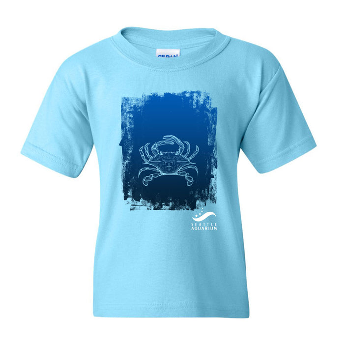 Seattle Aquarium Sketchy Crab Youth T-Shirt