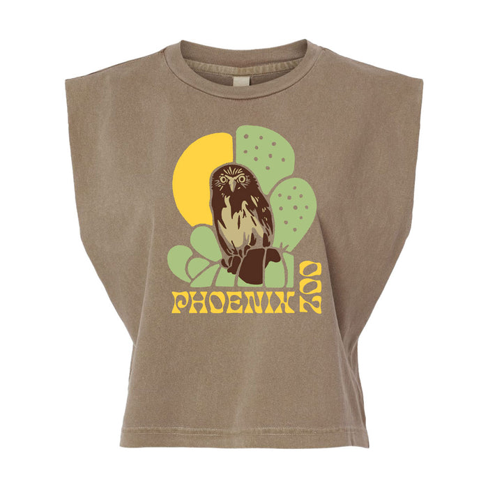 Phoenix Zoo Owl Women's Cropped Tank