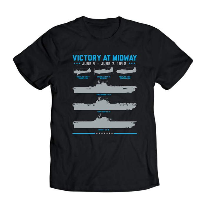 USS Midway Museum Victory Ships T-Shirt