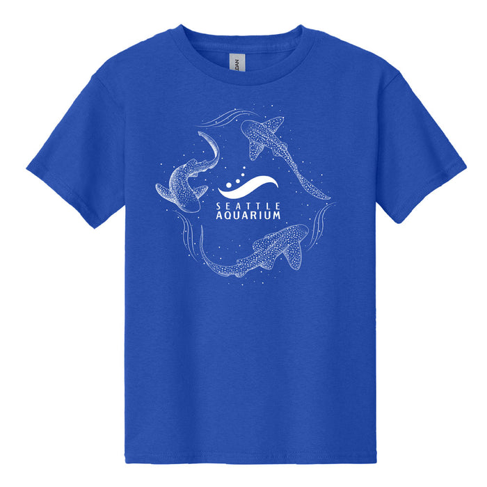 Seattle Aquarium Leopard Sharks Youth T-Shirt