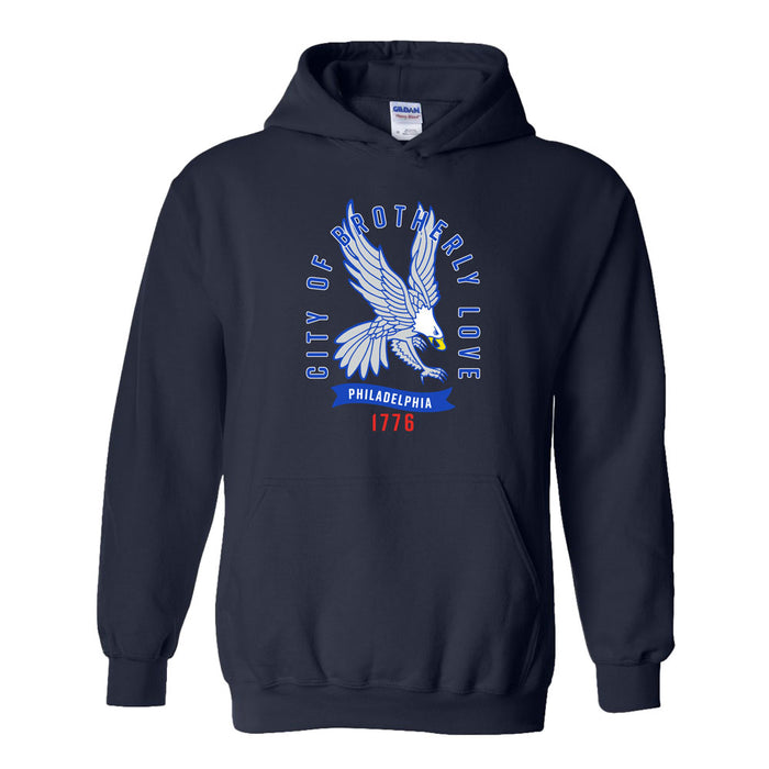 Philadelphia City of Brotherly Love Hooded Sweatshirt