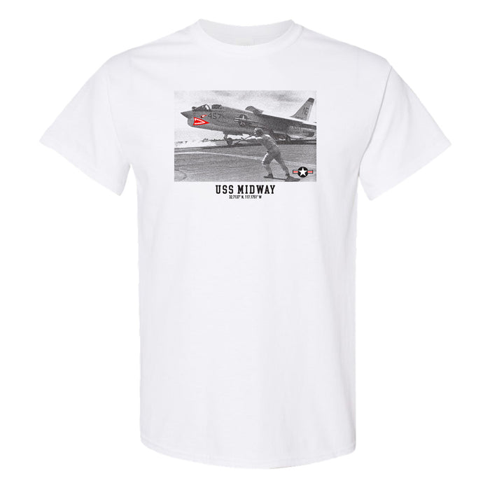 USS Midway Museum Jet Photo T-Shirt